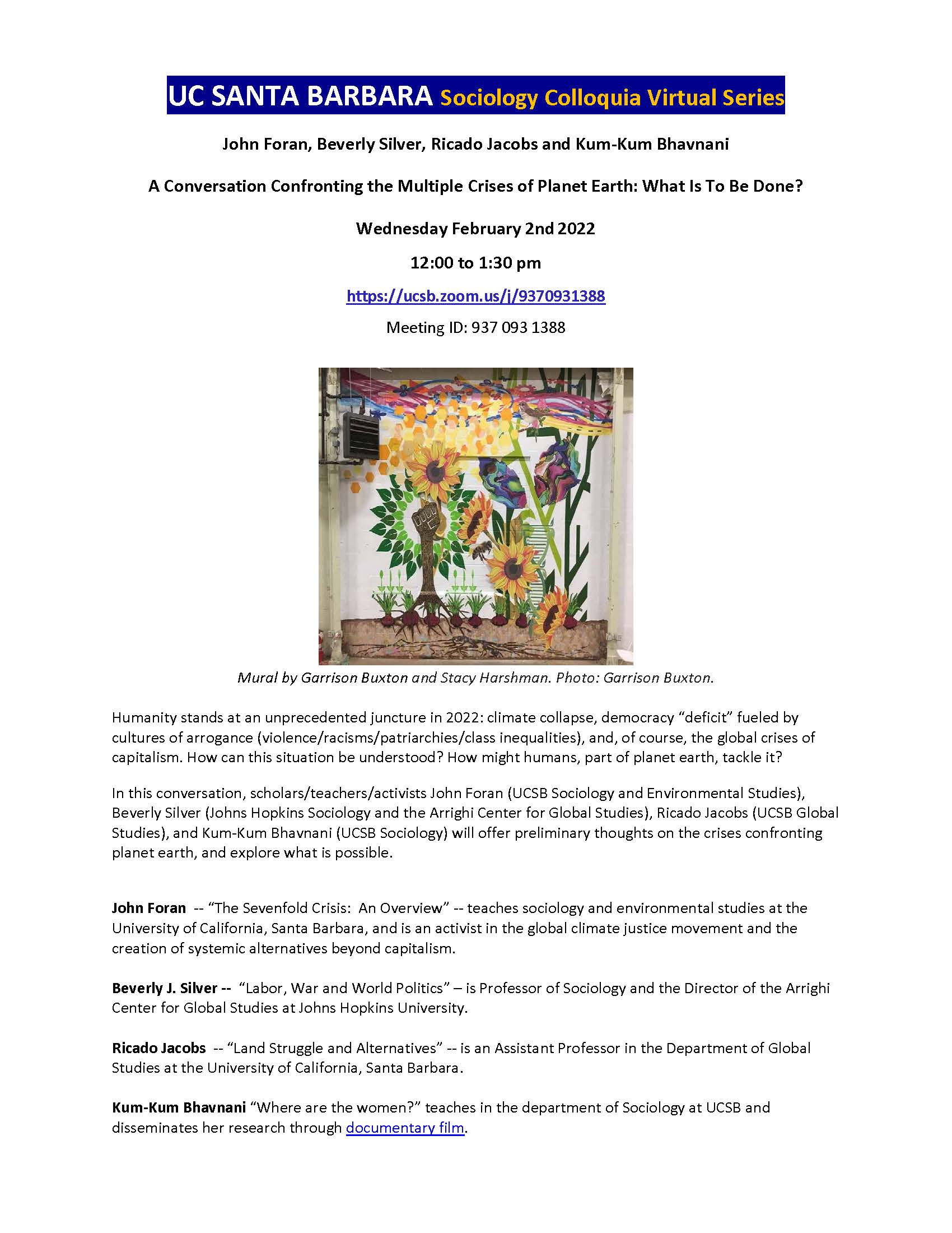 Colloquium Series Winter 2022 Event Image